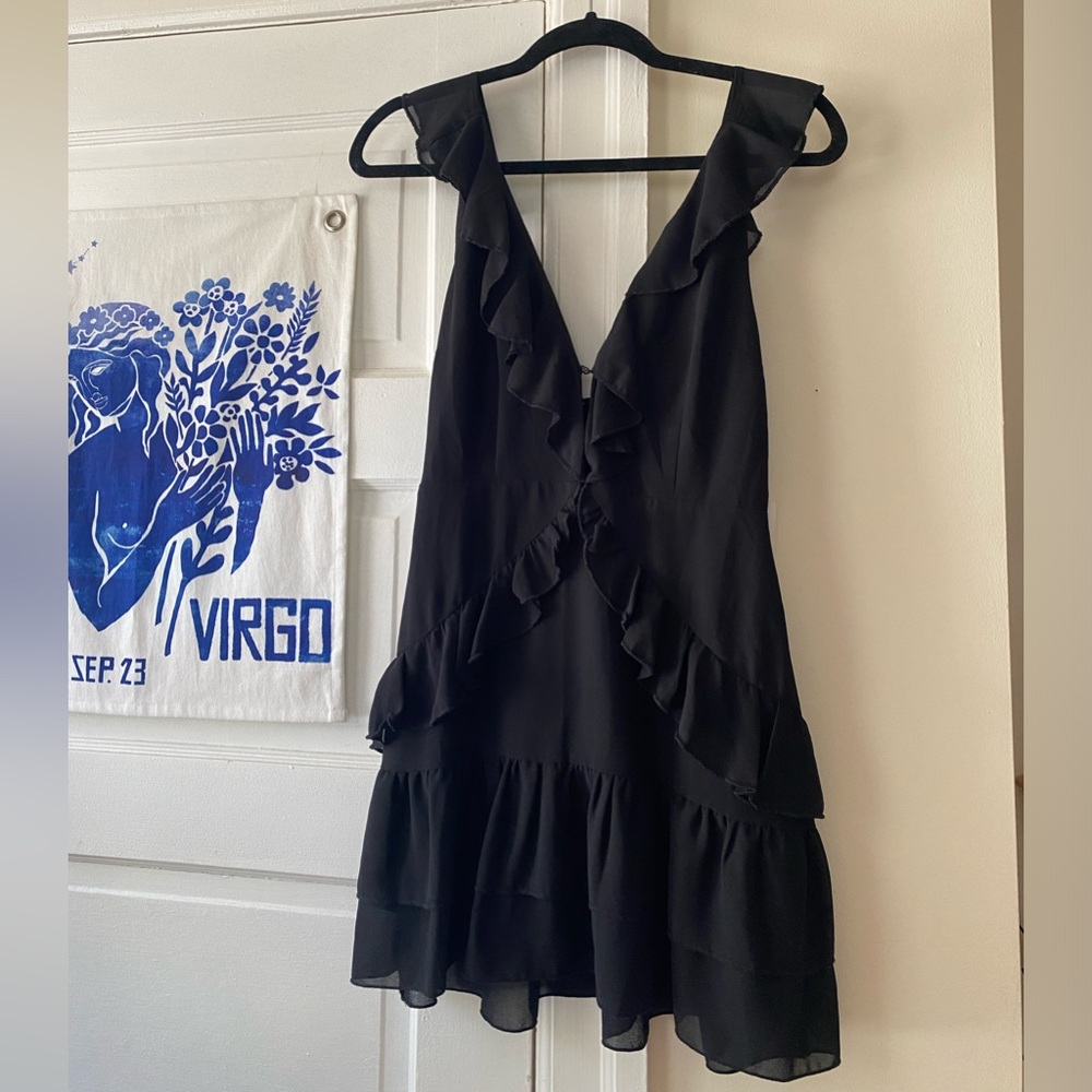Tobi Ruffle tiered formal mini dress, new with tags